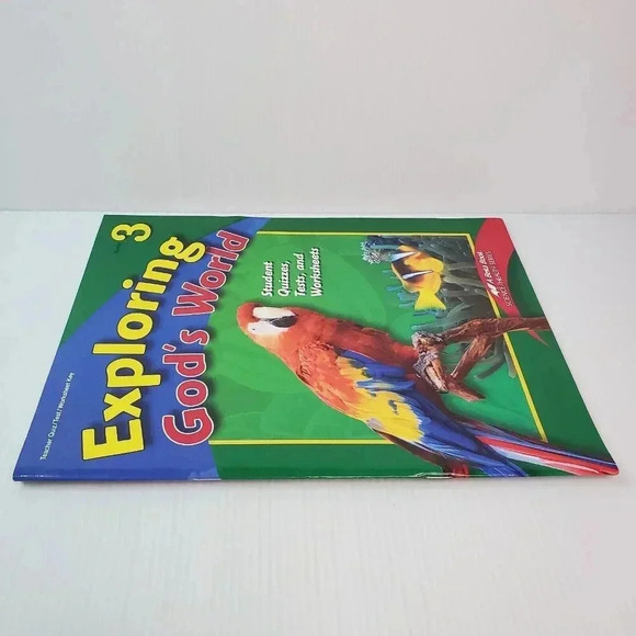 A Beka Exploring God's World Quiz, Text, and Worksheet Key Grade 3 - 4th Edition - Picture 5 of 8